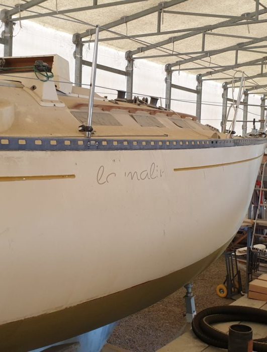 Barche a vela in lavorazione - Cantiere navale Seri - Castiglione della Pescaia